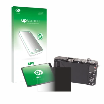 Front side of a product packaging with the brand logo upscreen. Next to it is the device Samsung EX2F shown with the correspon