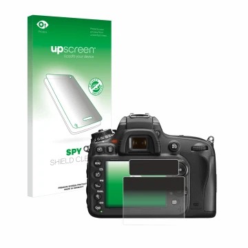 Front side of a product packaging with the brand logo upscreen. Next to it is the device Nikon D600 shown with the correspondi