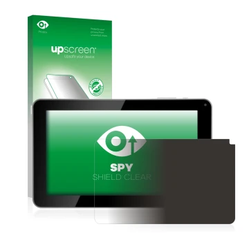 Front side of a product packaging with the brand logo upscreen. Next to it is the device Kliver Klipad 9