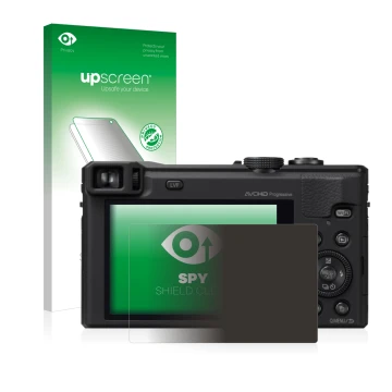 Front side of a product packaging with the brand logo upscreen. Next to it is the device Panasonic Lumix DMC-TZ60 shown with t