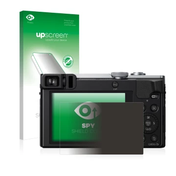 Front side of a product packaging with the brand logo upscreen. Next to it is the device Panasonic Lumix DMC-TZ71 shown with t