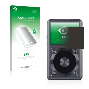 Front side of a product packaging with the brand logo upscreen. Next to it is the device FiiO X3 II shown with the correspondi