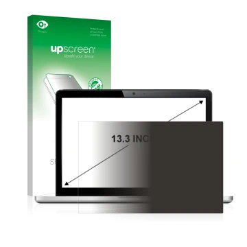 Front side of a product packaging with the brand logo upscreen. Next to it is the device shown with the corresponding screen p