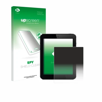 Front side of a product packaging with the brand logo upscreen. Next to it is the device shown with the corresponding screen p