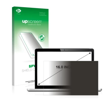 Front side of a product packaging with the brand logo upscreen. Next to it is the device shown with the corresponding screen p