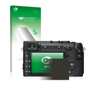 Front side of a product packaging with the brand logo upscreen. Next to it is the device Fujifilm X-E2S shown with the corresp