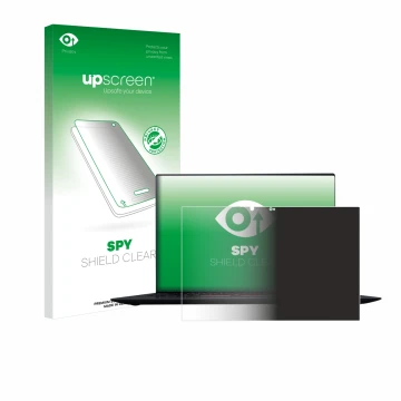 Front side of a product packaging with the brand logo upscreen. Next to it is the device Lenovo ThinkPad X1 Yoga (2nd Gen.) sh