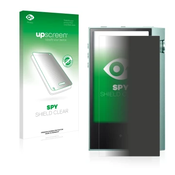 Front side of a product packaging with the brand logo upscreen. Next to it is the device Astell&Kern AK70 shown with the corre