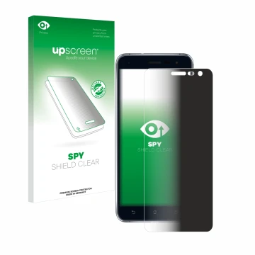 Front side of a product packaging with the brand logo upscreen. Next to it is the device ASUS ZenFone 3 ZE520KL shown with the
