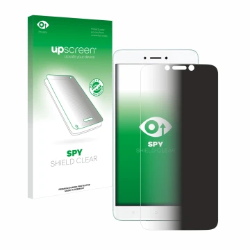 Front side of a product packaging with the brand logo upscreen. Next to it is the device Xiaomi Redmi 4X shown with the corres