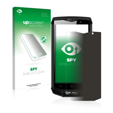Front side of a product packaging with the brand logo upscreen. Next to it is the device Blackview BV8000 Pro shown with the c