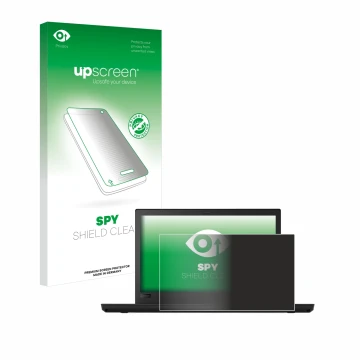 Front side of a product packaging with the brand logo upscreen. Next to it is the device Lenovo ThinkPad T480 shown with the c