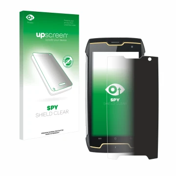 Front side of a product packaging with the brand logo upscreen. Next to it is the device Cubot King Kong shown with the corres