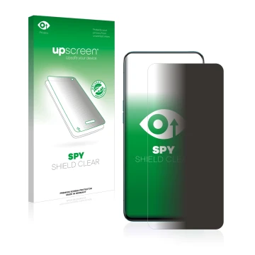 Front side of a product packaging with the brand logo upscreen. Next to it is the device Oppo Reno 5G shown with the correspon