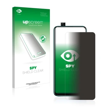 Front side of a product packaging with the brand logo upscreen. Next to it is the device Huawei P smart Z shown with the corre