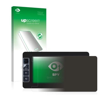 Front side of a product packaging with the brand logo upscreen. Next to it is the device SmallHD 503 Ultra Bright shown with t