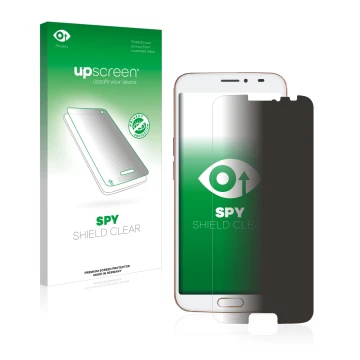 Front side of a product packaging with the brand logo upscreen. Next to it is the device Doro 8080 shown with the correspondin