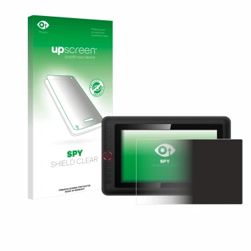 Front side of a product packaging with the brand logo upscreen. Next to it is the device XP-Pen Artist 12 Pro shown with the c