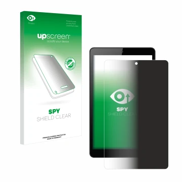 Front side of a product packaging with the brand logo upscreen. Next to it is the device Huawei MediaPad M5 Lite 8