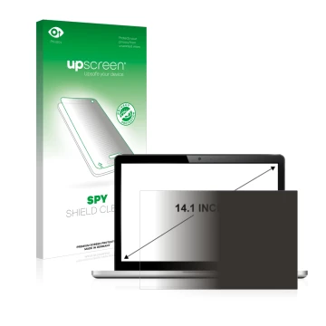Front side of a product packaging with the brand logo upscreen. Next to it is the device shown with the corresponding screen p