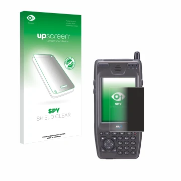 Front side of a product packaging with the brand logo upscreen. Next to it is the device M3 Mobile M3 SKY MC-7500S shown with 