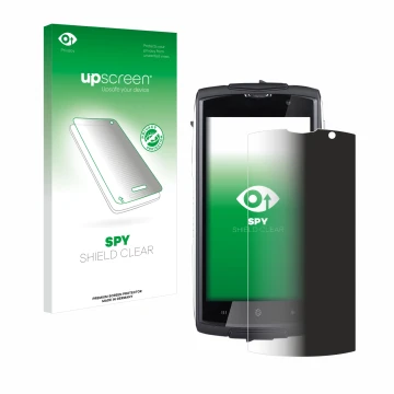 Front side of a product packaging with the brand logo upscreen. Next to it is the device GoClever Quantum 500 Steel shown with