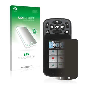 Front side of a product packaging with the brand logo upscreen. Next to it is the device Minn Kota I-Pilot Link shown with the