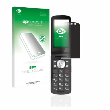 Front side of a product packaging with the brand logo upscreen. Next to it is the device Emporia TOUCHsmart shown with the cor