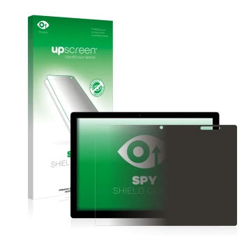 Front side of a product packaging with the brand logo upscreen. Next to it is the device Chuwi UBook X shown with the correspo