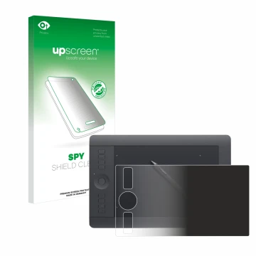 Front side of a product packaging with the brand logo upscreen. Next to it is the device Wacom Intuos Pro S PTH-460 shown with