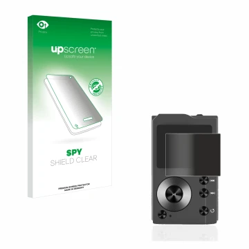 Front side of a product packaging with the brand logo upscreen. Next to it is the device Surfans F20 shown with the correspond