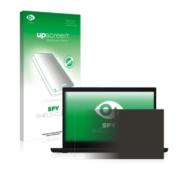 Front side of a product packaging with the brand logo upscreen. Next to it is the device Lenovo ThinkPad L15 shown with the co