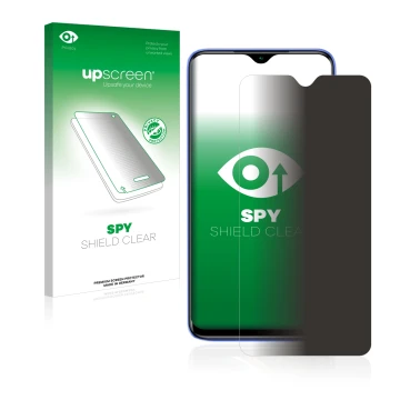 Front side of a product packaging with the brand logo upscreen. Next to it is the device Xiaomi Redmi 9T shown with the corres