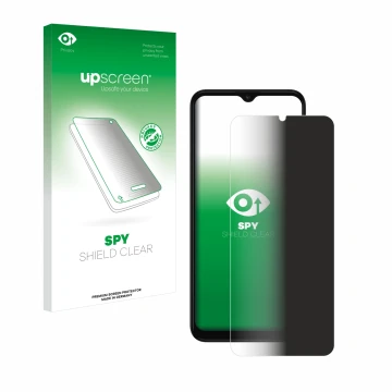 Front side of a product packaging with the brand logo upscreen. Next to it is the device Motorola Moto G30 shown with the corr