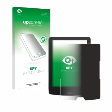 Front side of a product packaging with the brand logo upscreen. Next to it is the device inkBOOK Calypso Plus shown with the c