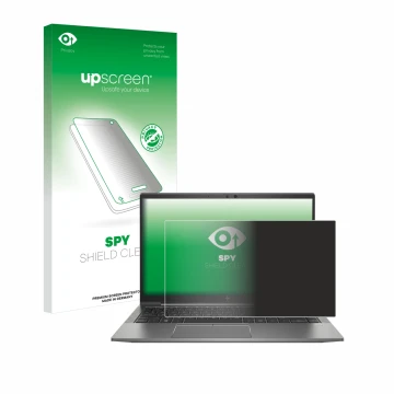 Front side of a product packaging with the brand logo upscreen. Next to it is the device HP ZBook Firefly 14 G8 shown with the