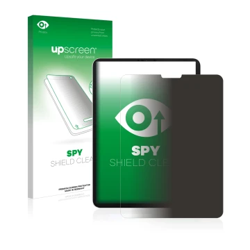 Front side of a product packaging with the brand logo upscreen. Next to it is the device Apple iPad Pro 11