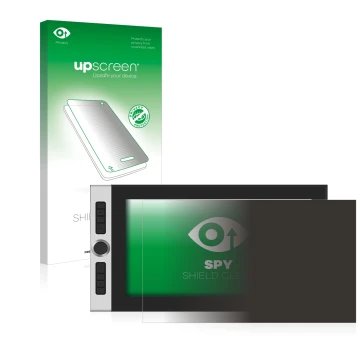Front side of a product packaging with the brand logo upscreen. Next to it is the device XP-Pen Innovator 16 shown with the co