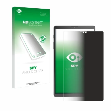 Front side of a product packaging with the brand logo upscreen. Next to it is the device Samsung Galaxy Tab A7 Lite Wi-Fi 2021