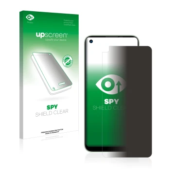 Front side of a product packaging with the brand logo upscreen. Next to it is the device Oukitel C21 Pro shown with the corres