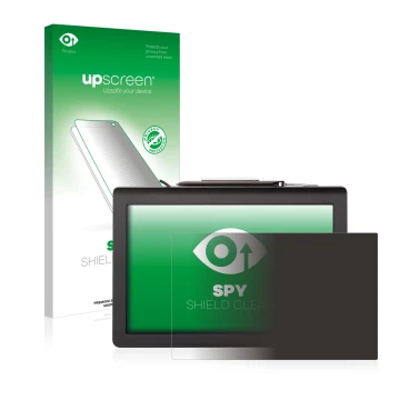 Front side of a product packaging with the brand logo upscreen. Next to it is the device Signotec Pen Display Delta (Touch) sh