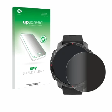 Front side of a product packaging with the brand logo upscreen. Next to it is the device Polar Grit X Pro shown with the corre