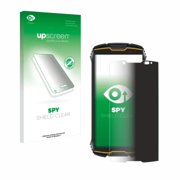 Front side of a product packaging with the brand logo upscreen. Next to it is the device Cubot King Kong Mini 2 shown with the