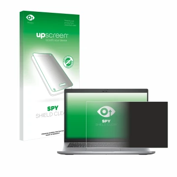 Front side of a product packaging with the brand logo upscreen. Next to it is the device Dell Latitude 5420 shown with the cor