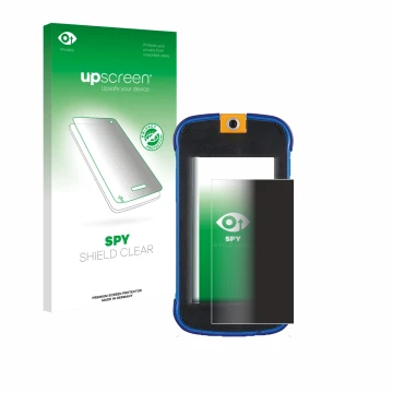 Front side of a product packaging with the brand logo upscreen. Next to it is the device Vtech Kidicom Max 3.0 shown with the 