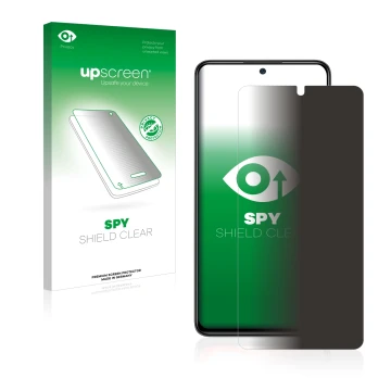 Front side of a product packaging with the brand logo upscreen. Next to it is the device Xiaomi Redmi Note 11 Pro shown with t