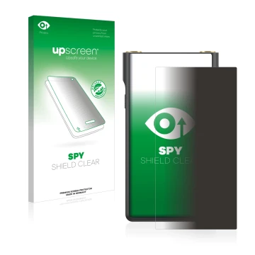 Front side of a product packaging with the brand logo upscreen. Next to it is the device Sony Walkman NW-WM1AM2 shown with the