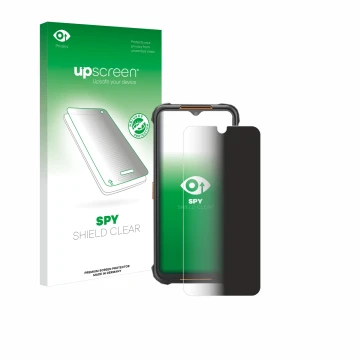 Front side of a product packaging with the brand logo upscreen. Next to it is the device AGM H5 shown with the corresponding s