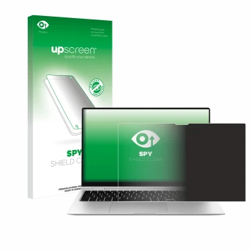 Front side of a product packaging with the brand logo upscreen. Next to it is the device Samsung Galaxy Book2 Pro 360 15.6