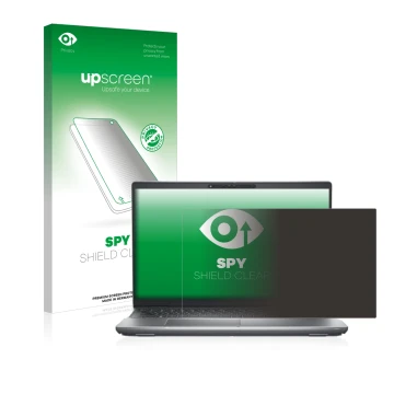 Front side of a product packaging with the brand logo upscreen. Next to it is the device Dell Latitude 5531 shown with the cor